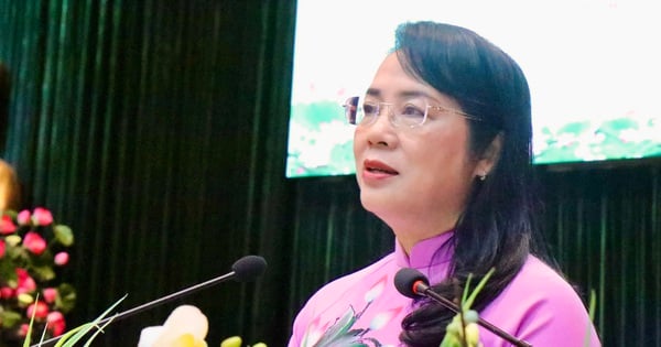 Mme Tran Kim Yen est la présidente du comité d'inspection du comité du parti de la ville.