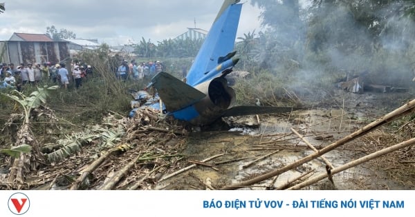 Ministry of Defense officially informs about military plane crash in Quang Nam