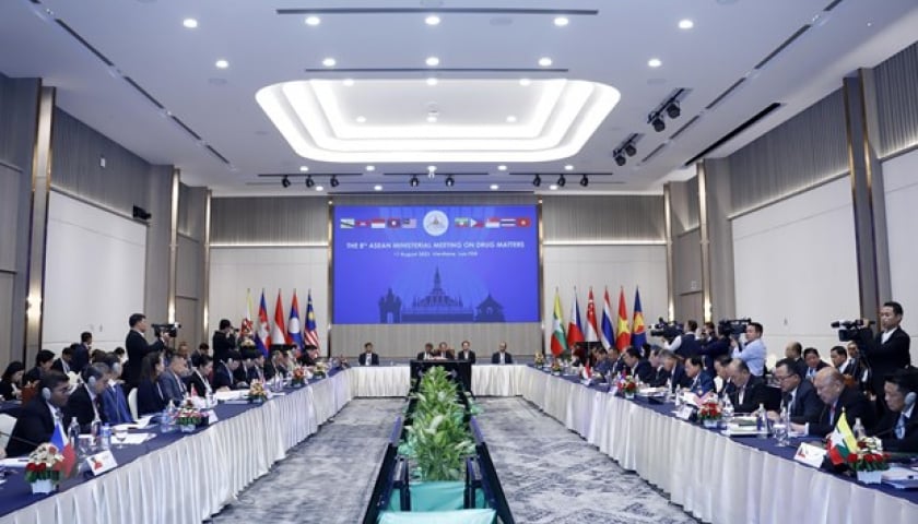 Laos: Opening of the 8th ASEAN Ministerial Meeting on Drugs