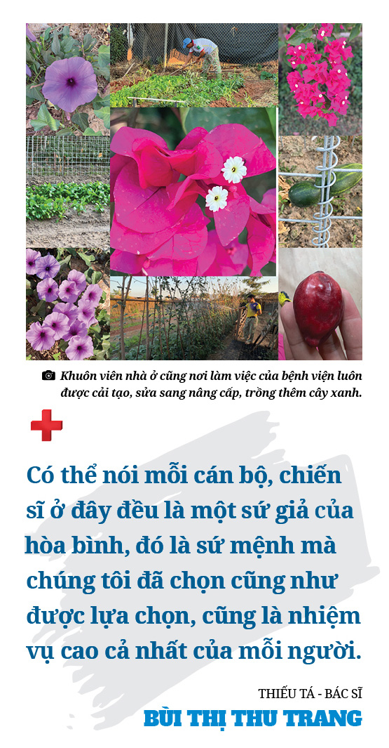 Nữ bác sĩ - chiến sĩ mũ nồi xanh ở Nam Sudan: "Tôi có vinh dự mà không phải bác sĩ nào cũng có được" - Ảnh 5.