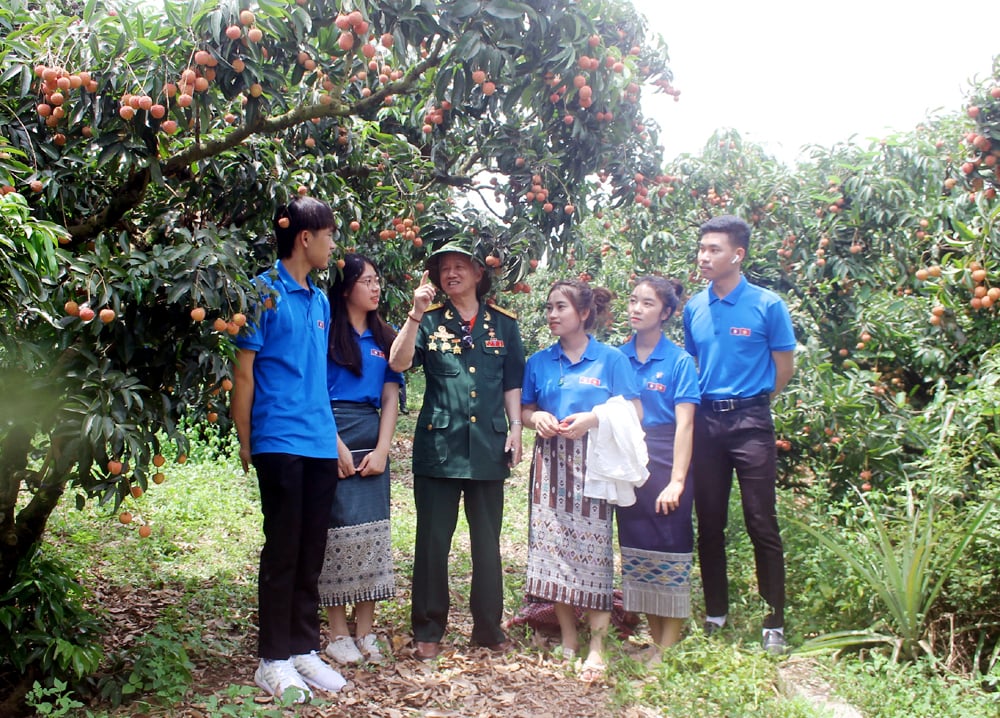 Bắc Giang, lịch sử đấu tranh, giải phóng dân tộc, dựng xây đất nước, văn hóa Việt Nam, Xay Sổm Bun, Thoả thuận hợp tác, cựu chiến binh, Hội Hữu nghị Việt - Lào tỉnh Bắc Giang, sinh viên Lào, người lính Bộ đội Cụ Hồ