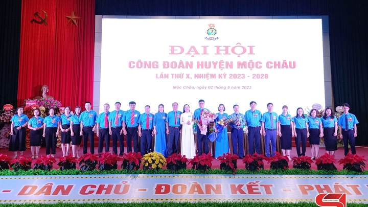 Đại hội Công đoàn huyện Mộc Châu lần thứ X