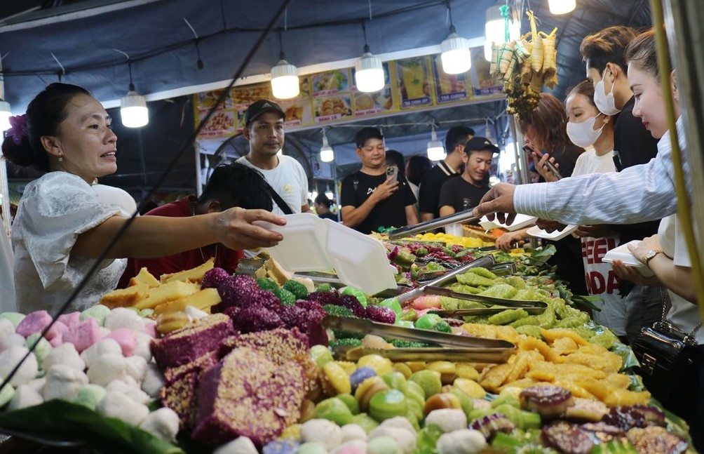 ពិធីបើកពិធីបុណ្យនំប្រពៃណី An Giang ឆ្នាំ 2024 ទីក្រុង Da Huong Sac នៃតំបន់ភាគខាងលិច រូបភាពទី 2