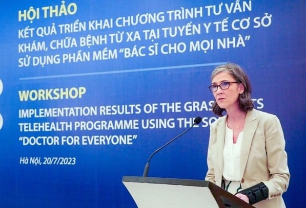 Bà Ramla Khalidi, Trưởng đại diện thường trú của UNDP tại Việt Nam. (Nguồn: UNDP)