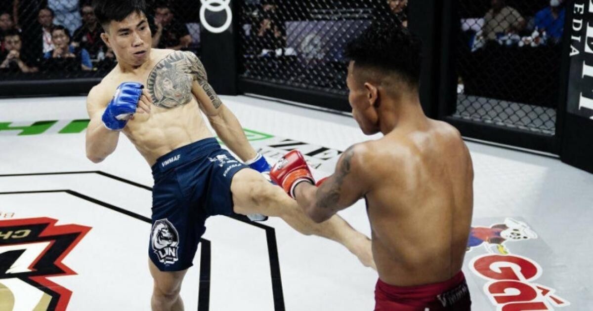 Asian Sanshou Champion ធ្លាក់​ក្នុង​ការ​ប្រកួត MMA របស់​វៀតណាម​ដោយ​សារ​តែ​ញាក់