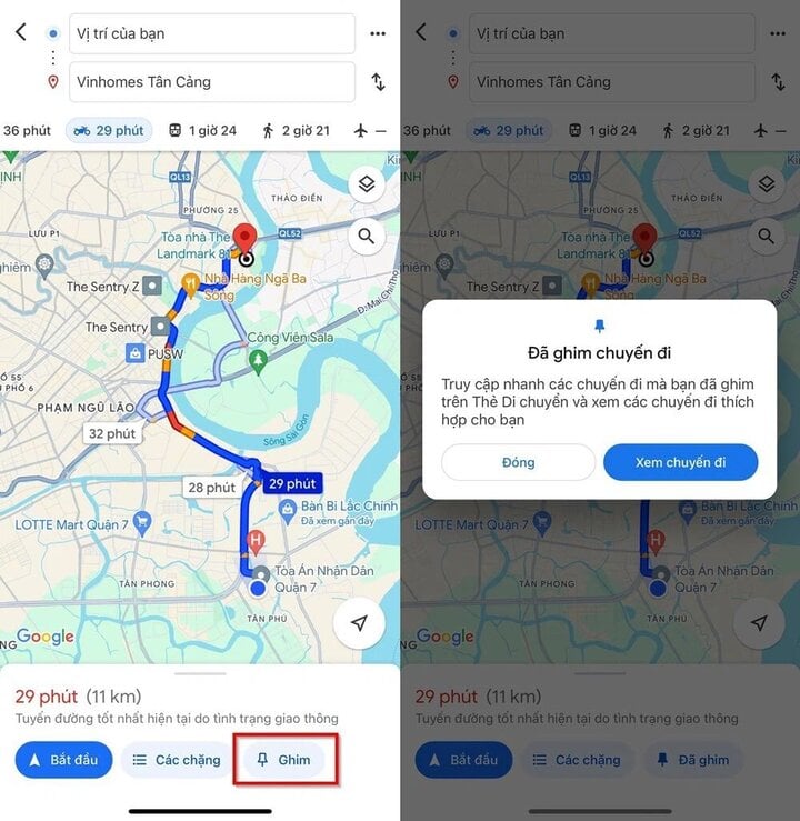 Как просто сохранить расстояние на Google Maps - 2