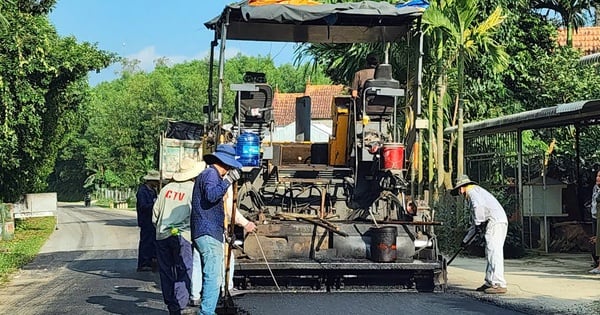 Speed ​​up progress, determined to complete maintenance of National Highway 24 through Quang Ngai before Lunar New Year