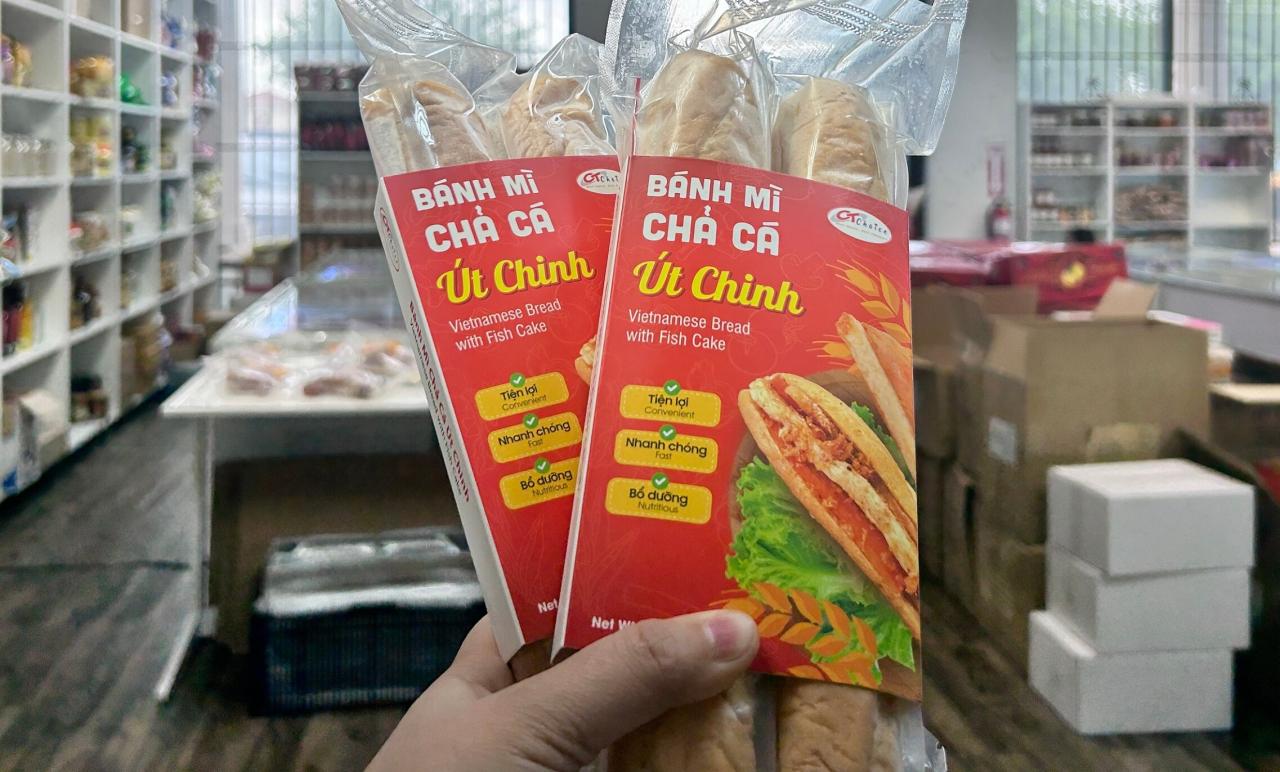 Bánh mì chả cá đông lạnh Việt được chuộng ở Mỹ