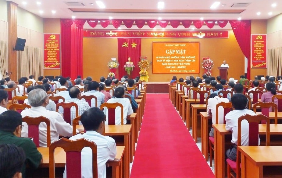 Scene of the meeting. Photo: N.HUNG