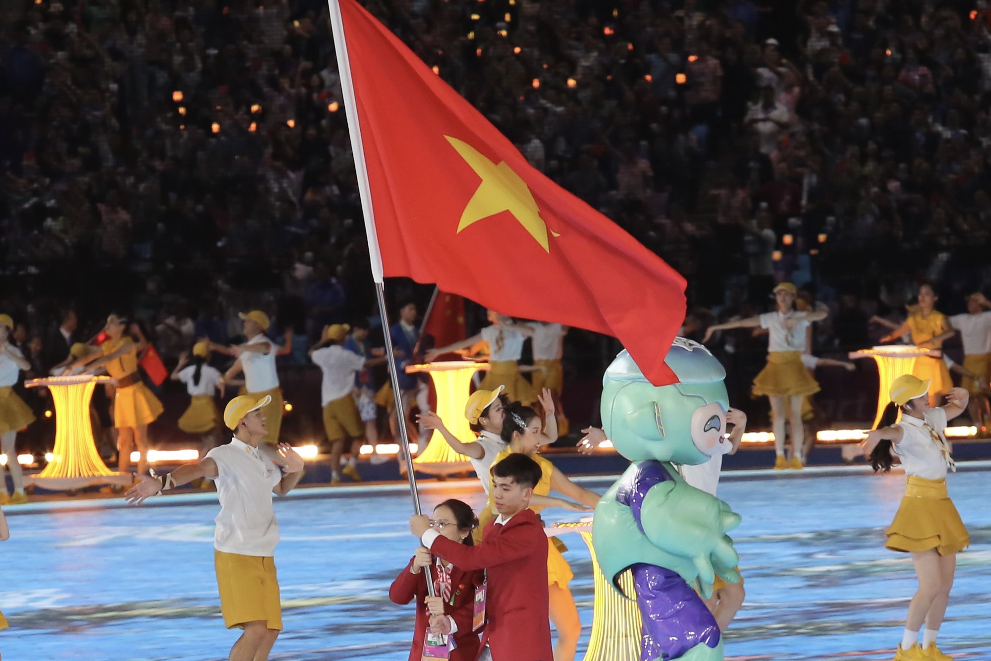 Khai mạc ASIAD 19: Từ trái tim đến trái tim, hướng về châu Á - Ảnh 2.