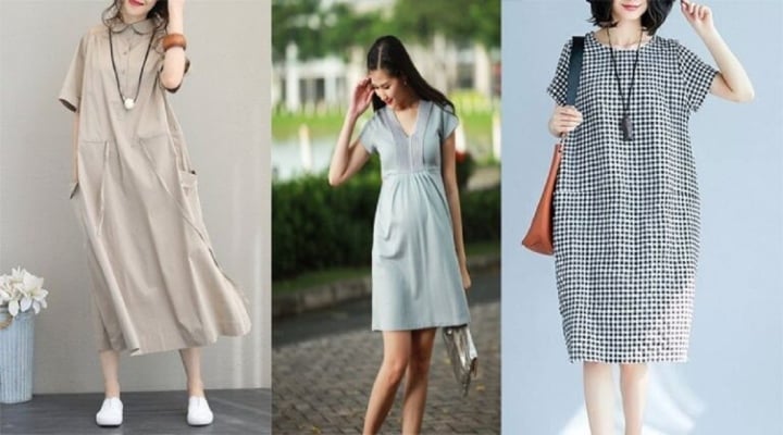 妊婦の服をシンプルに、美しくスタイリッシュにコーディネートする方法 - 1