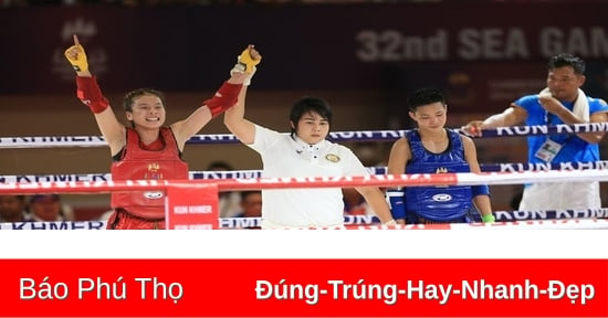 VĐV đến từ Phú Thọ giành Huy chương Vàng Kun Khmer tại SEA Games 32