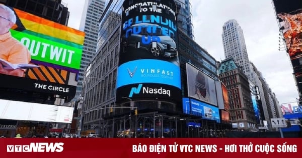 Les actions de VinFast augmentent fortement au Nasdaq, la capitalisation atteint 16,3 milliards USD