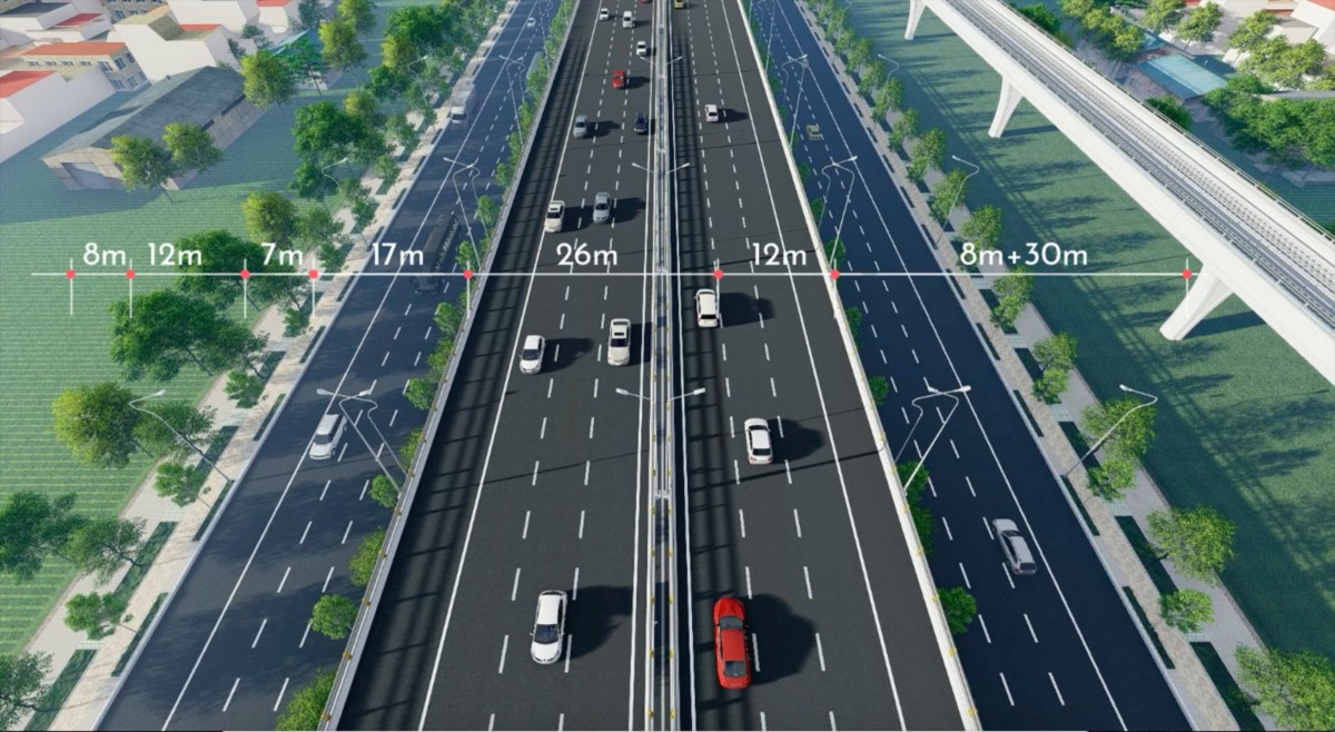 Scale and progress of the Ring Road 4 project in the Capital region