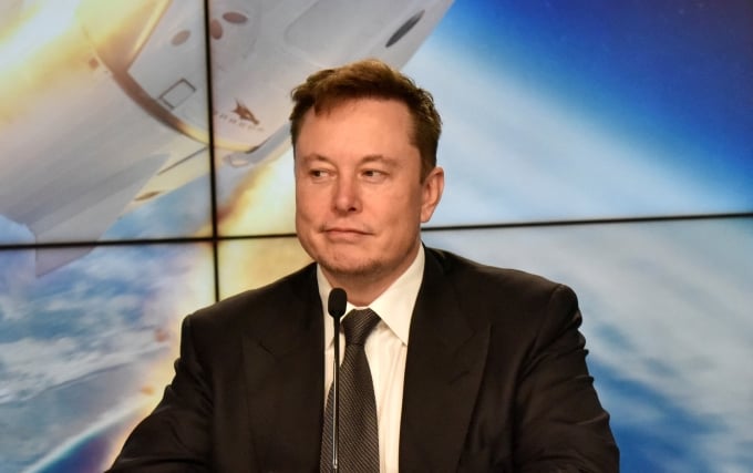 American billionaire Elon Musk in Florida in January 2020. Photo: Reuters