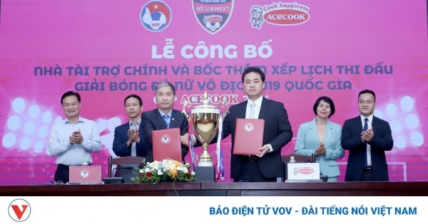 ACECOOK lần đầu tiên tài trợ cho giải bóng đá U19 nữ VĐQG 2024