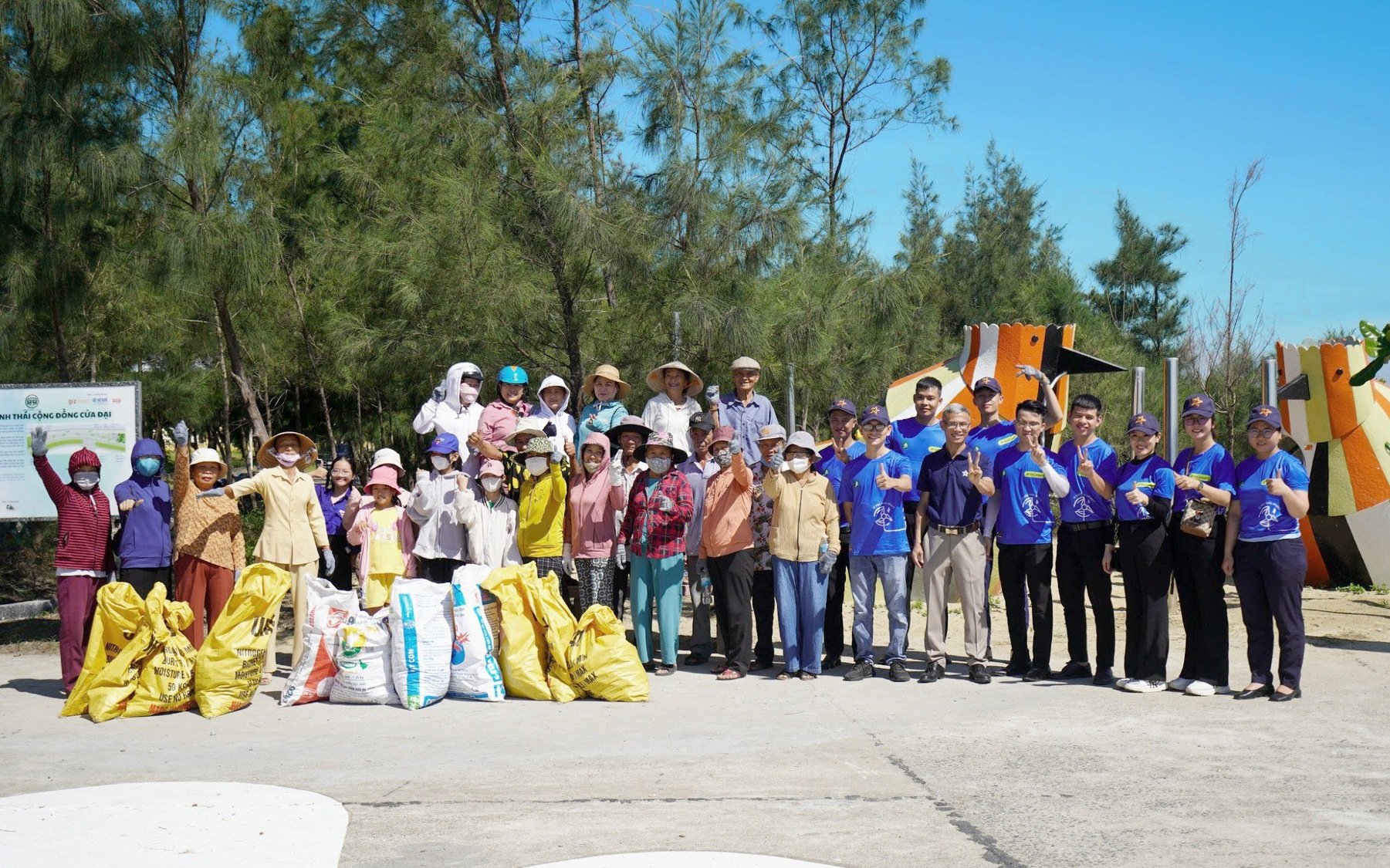 Hi Green community turns concrete embankment into ecological park