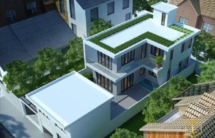 Los modelos de casas con techo plano en forma de L más populares hoy en día - 7