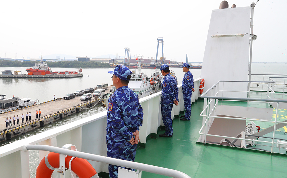 Una delegación de la Guardia Costera de Vietnam concluyó con éxito su visita e intercambio con la Guardia Costera de la India