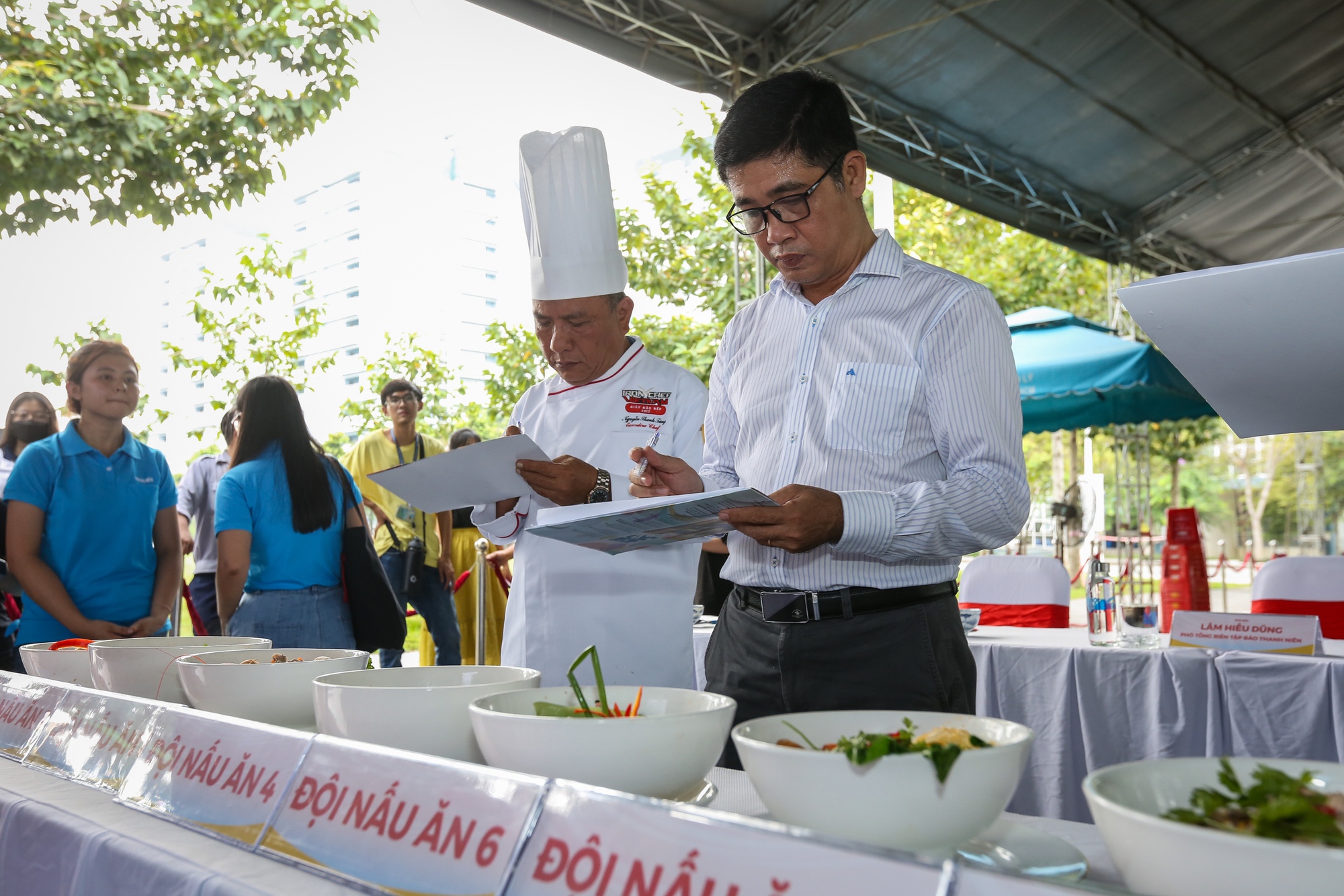 Hàng ngàn sinh viên tranh tài… nấu mì - Ảnh 19.