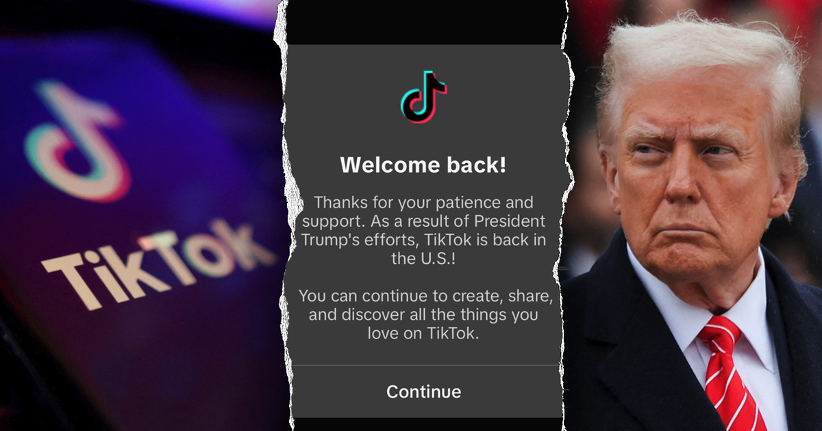 TikTok объявляет о «возвращении в США благодаря мистеру Трампу»