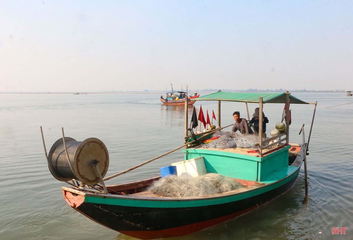 Fishermen love the sea