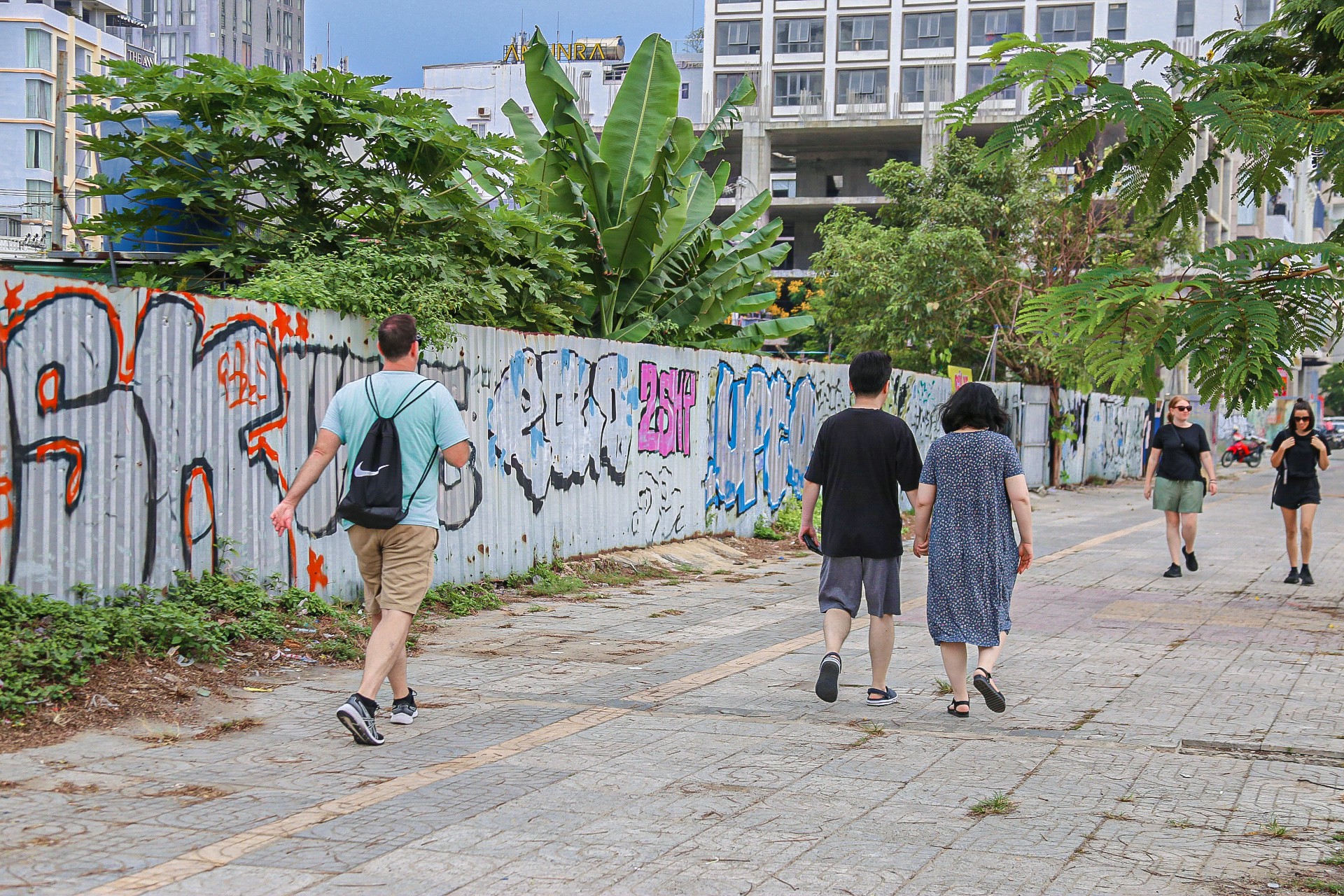 Viele Straßen in Da Nang sind schmutzig Foto 9