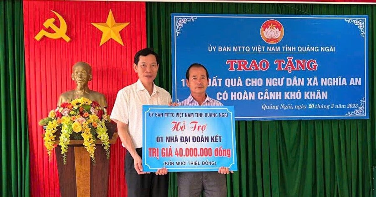 Xây dựng, sửa chữa hơn 1.900 nhà Đại Đoàn Kết cho hộ nghèo