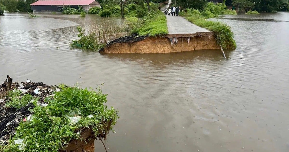 Lũ các sông vẫn trên báo động, Hà Nội lo giữ an toàn các tuyến đê