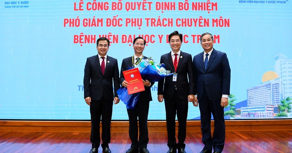 Bệnh viện Đại học Y Dược TP.HCM bổ nhiệm 2 phó giám đốc mới