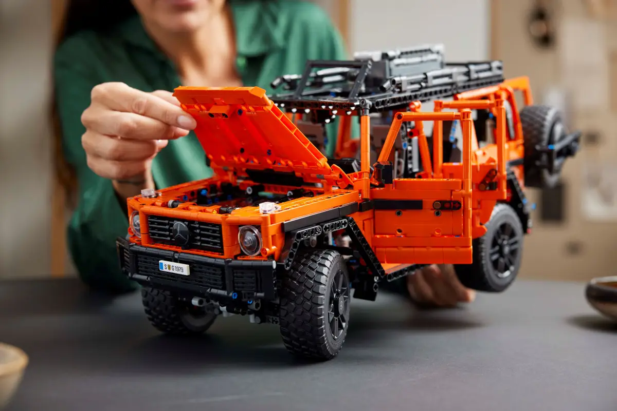 Lego ra mắt Mercedes G-Class mô hình có đầy đủ chức năng- Ảnh 1.