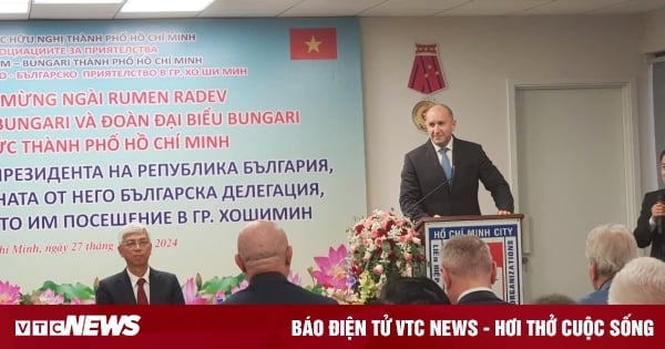 El presidente de la República de Bulgaria visita Ho Chi Minh y el muelle de Bach Dang