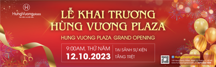 Hùng Vương Plaza chính thức khai trương, trở thành TTTM tâm điểm tại Quận 5 - 4