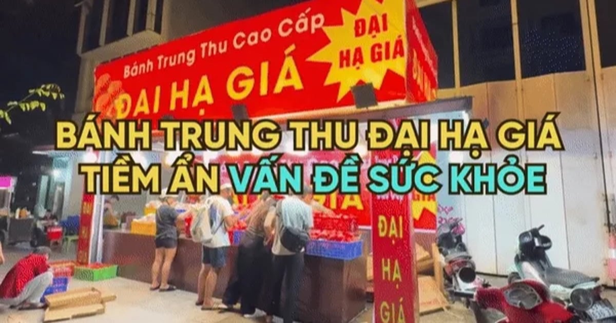 Thận trọng khi mua bánh Trung thu đại hạ giá