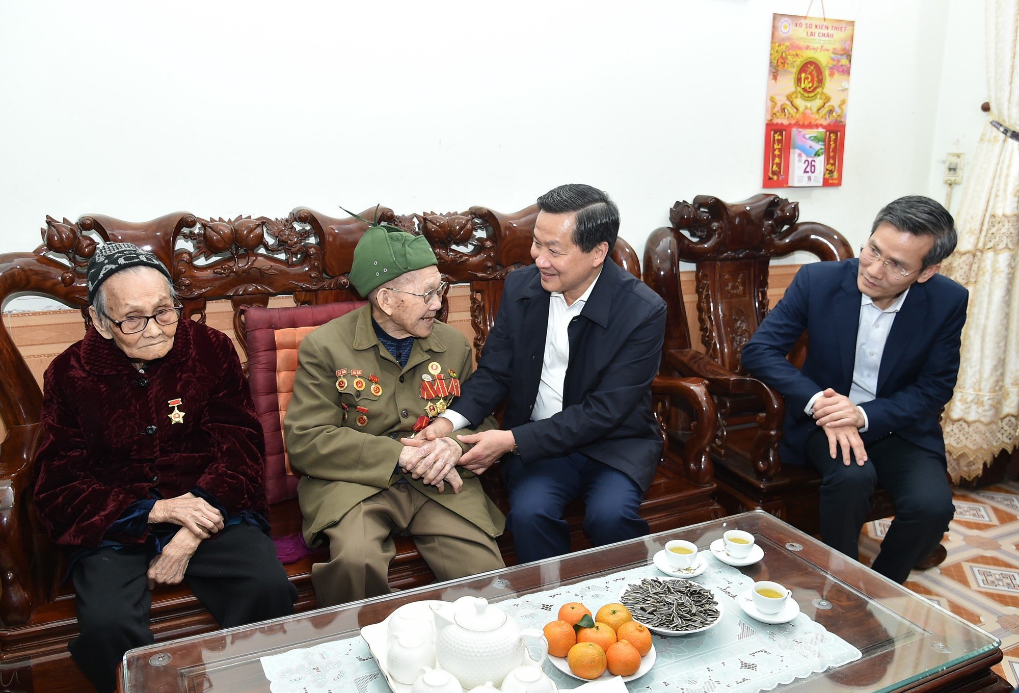 Deputy Prime Minister Le Minh Khai attends Lunar New Year 2024 in Dien Bien 5