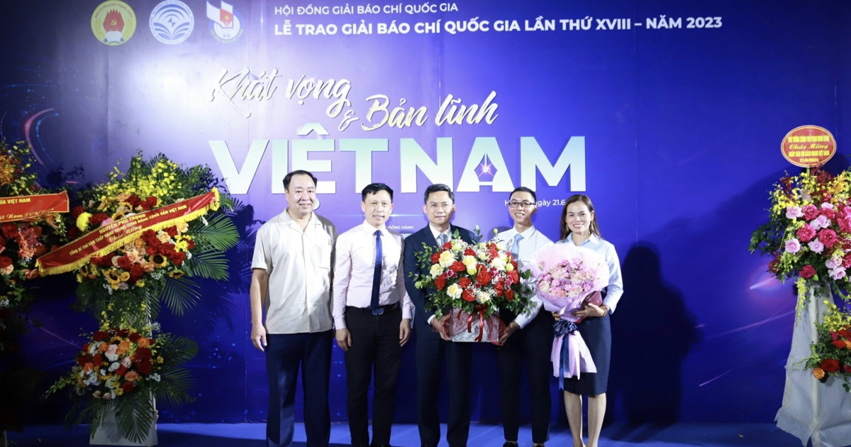 Báo Kinh tế&Đô thị đạt giải B Giải Báo chí quốc gia lần thứ XVIII