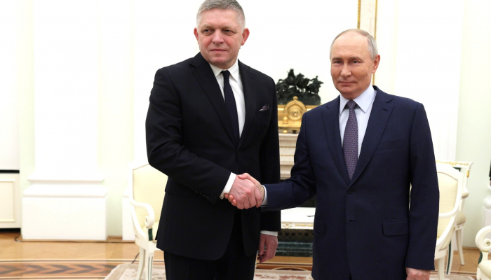 Slovakian Prime Minister visits Russia and holds talks with President Putin