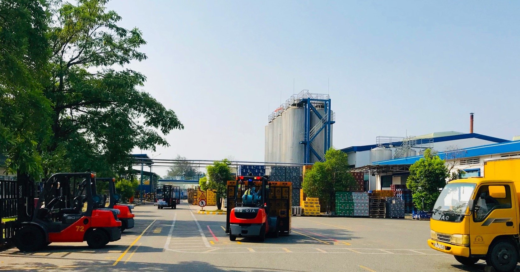 Beer industry facing difficulties, Heineken Quang Nam factory temporarily suspends operations