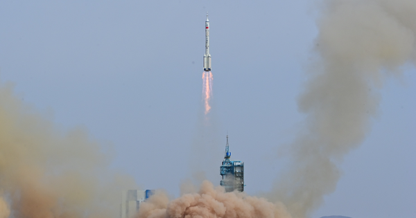 China launches Shenzhou spacecraft carrying first civilian astronauts to space station