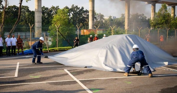 Malaysia verfügt über ein Test- und Zertifizierungsverfahren für Feuerlöschdecken für Elektrofahrzeuge.