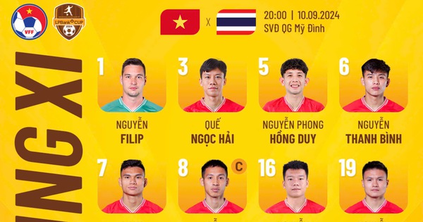 Nguyễn Filip bắt chính, Quang Hải và Văn Đức tái xuất