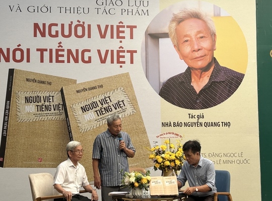 Le journaliste Nguyen Quang Tho lance un manuel sur les idiomes et proverbes vietnamiens qui manquent aux dictionnaires