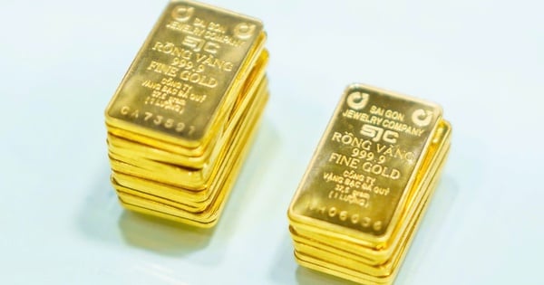 SJC gold bar and gold ring prices suddenly dropped sharply