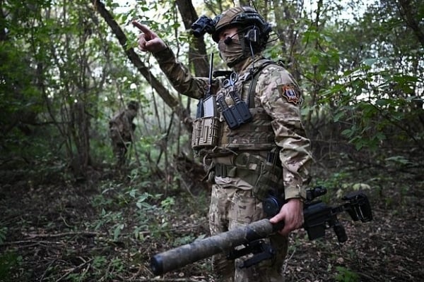 Russische Soldaten hielten mehr als einen Monat lang die Belagerung von Kursk aus