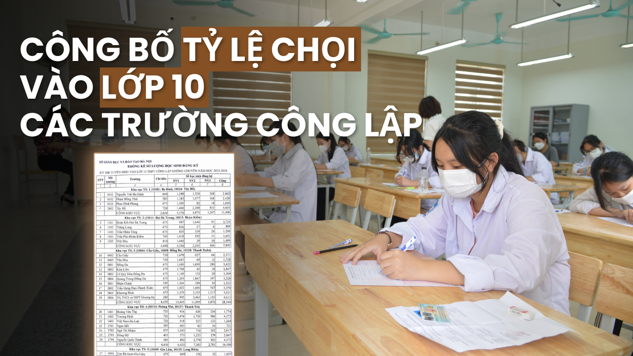 Chi tiết tỷ lệ chọi thi vào lớp 10 công lập tại Hà Nội năm 2024