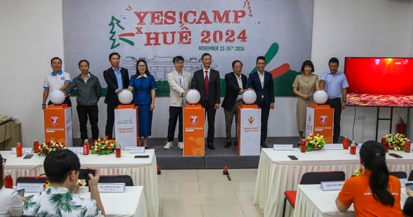 Inspiring "green" startup ideas for the young generation from the "Yes! Camp x Hue 2024" contest