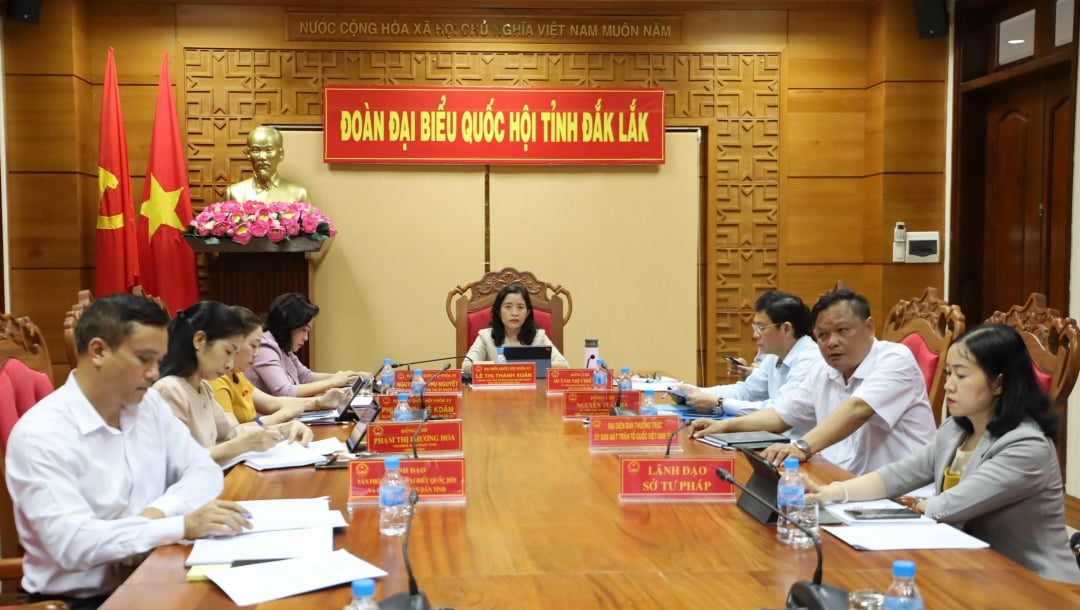 Delegates attending at Dak Lak bridge point.