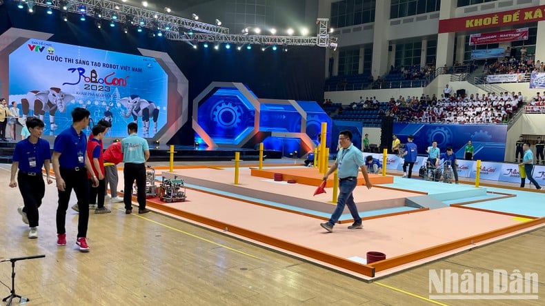 Opening of the final round of Robocon Vietnam 2023 photo 1