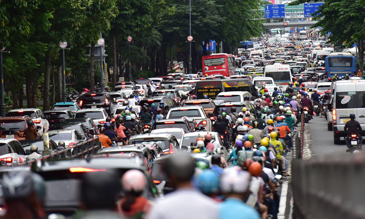 Mô tả các tình huống 'kẹt xe' trong tiếng Anh