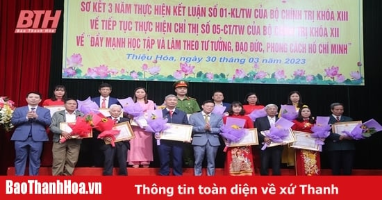 Lan tỏa những điển hình học và làm theo Bác